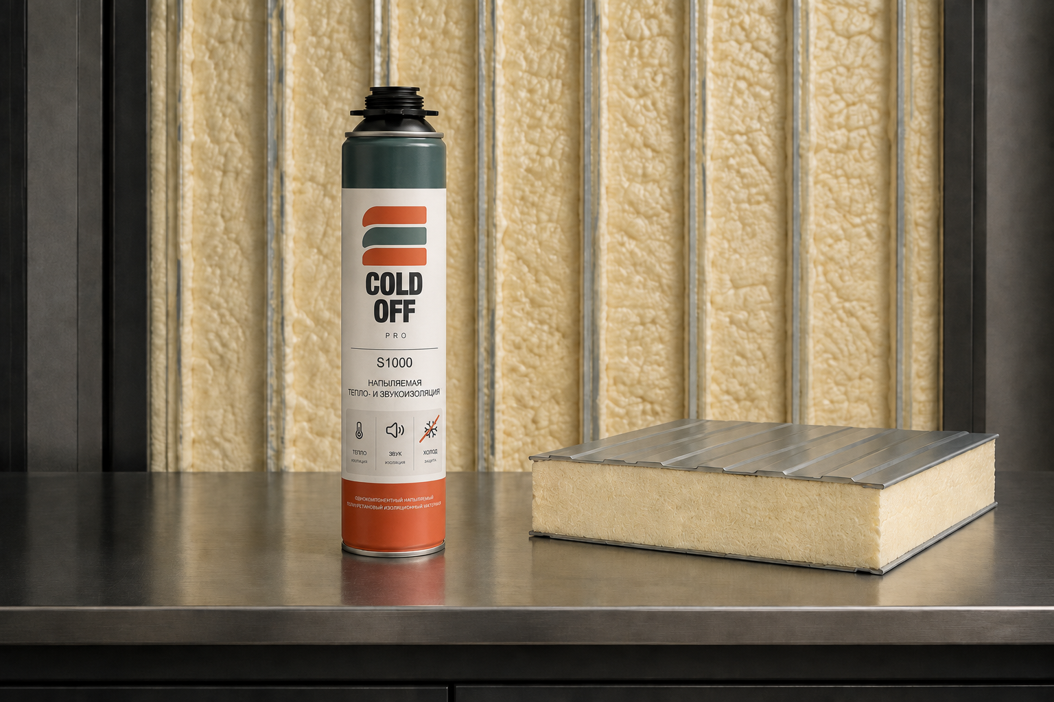ColdOff mobile spray thermal insulation